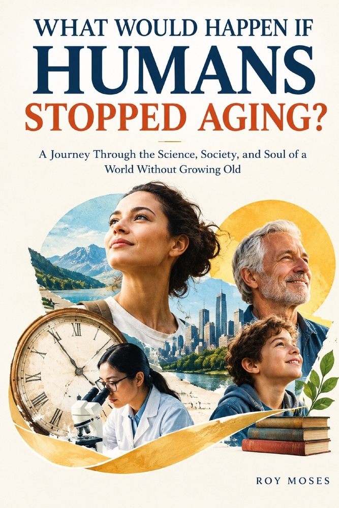 What Would Happen If Humans Stopped Aging: A Journey Through the Science, Society, and Soul of a World Without Growing Old cover
