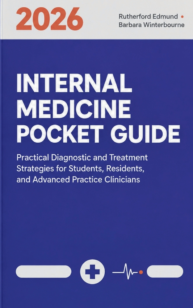 Internal Medicine Pocket Guide 2026: Practical Diagnostic and Treatment Strategies for Students, Residents, and Advanced Practice Clinicians cover