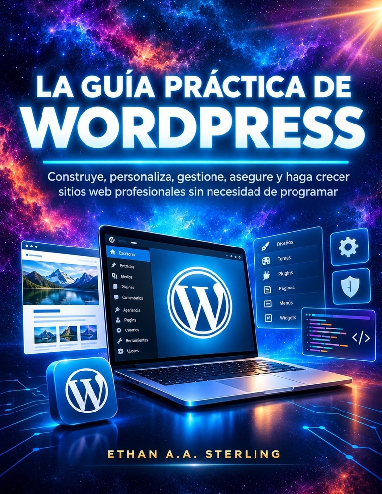 La Guía Práctica de Wordpress: Construye, personaliza, gestione, asegure y haga crecer sitios web profesionales sin necesidad de programar cover
