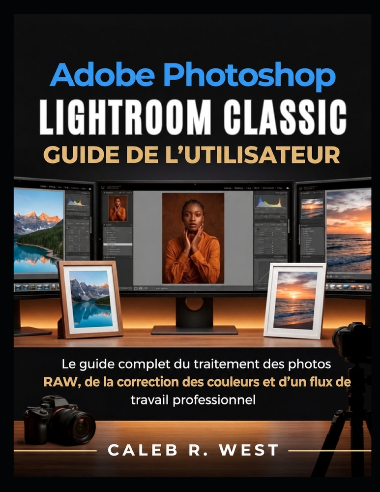 Adobe Photoshop Lightroom Classic Guide de l'utilisateur: Le guide complet du traitement des photos RAW, de la correction des couleurs et d'un flux de cover
