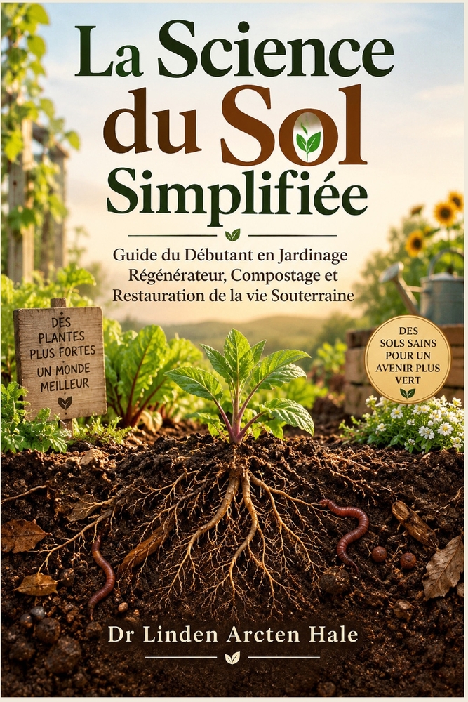 La Science du Sol Simplifiée: Guide du Débutant en Jardinage Régénérateur, Compostage et Restauration de la vie Souterraine cover
