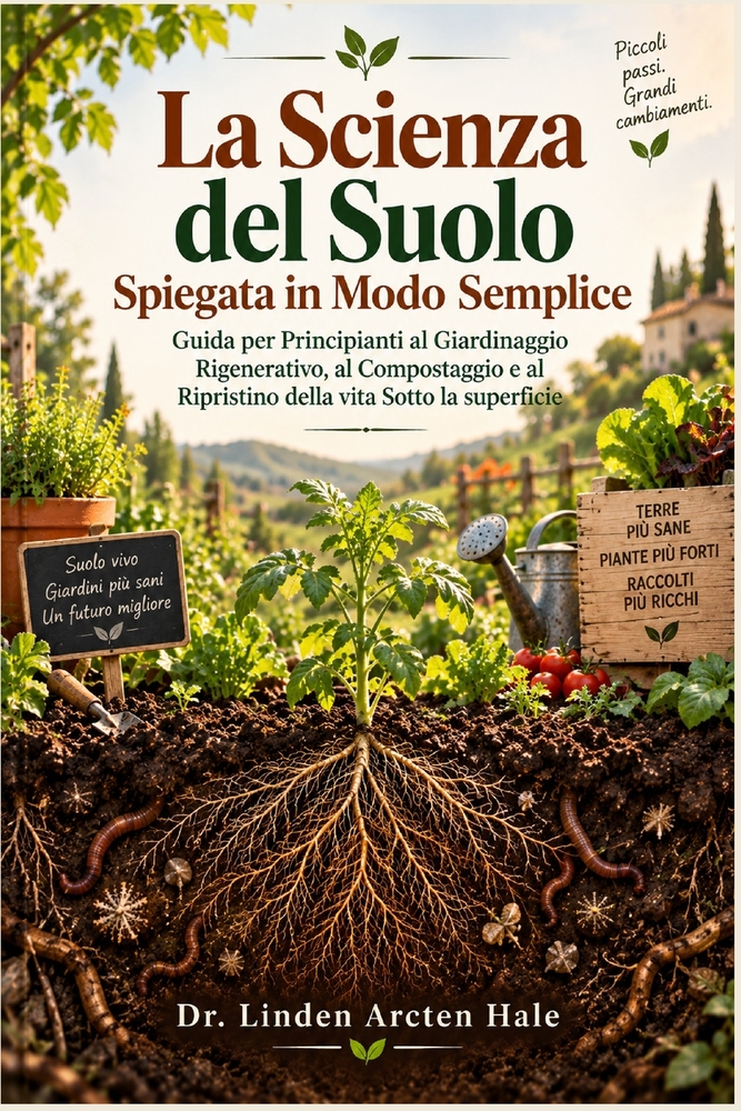 La Scienza del Suolo Spiegata in Modo Semplice: Guida per Principianti al Giardinaggio Rigenerativo, al Compostaggio e al Ripristino della vita Sotto cover