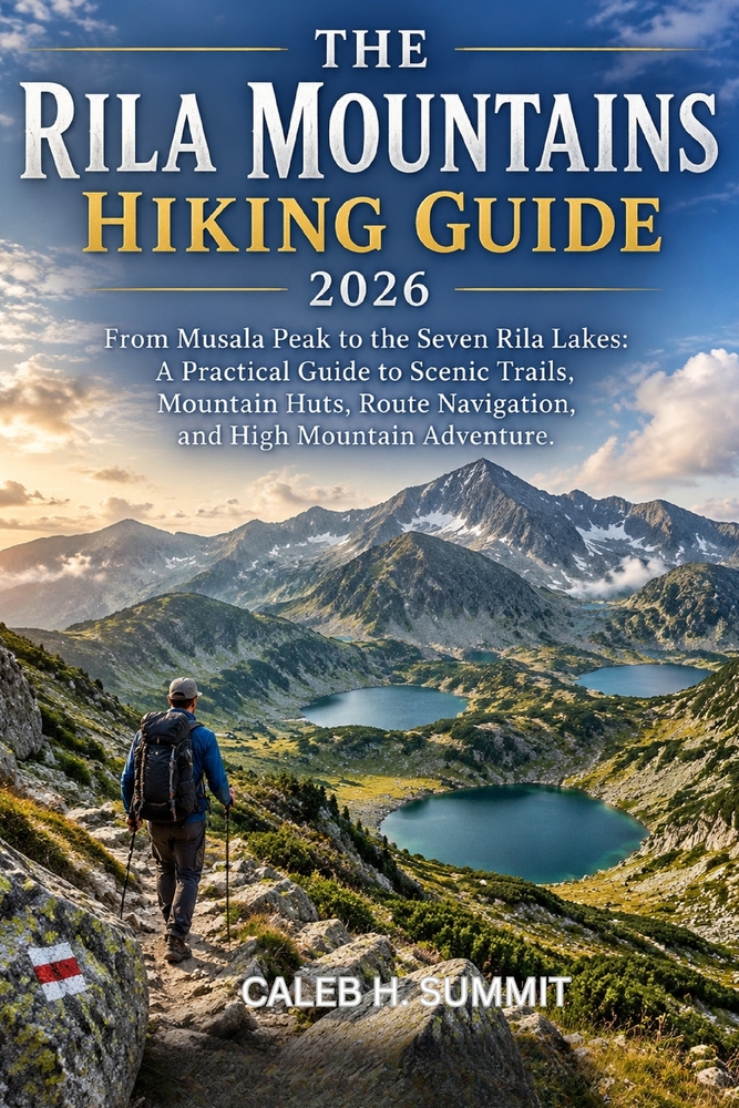 The Rila Mountains Hiking Guide 2026: From Musala Peak to the Seven Rila Lakes: A Practical Guide to Scenic Trails, Mountain Huts, Route Navigation, a cover