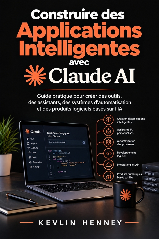 Construire Des Applications Intelligentes Avec Claude AI: Guide pratique pour créer des outils, des assistants, des systèmes d'automatisation et des p cover