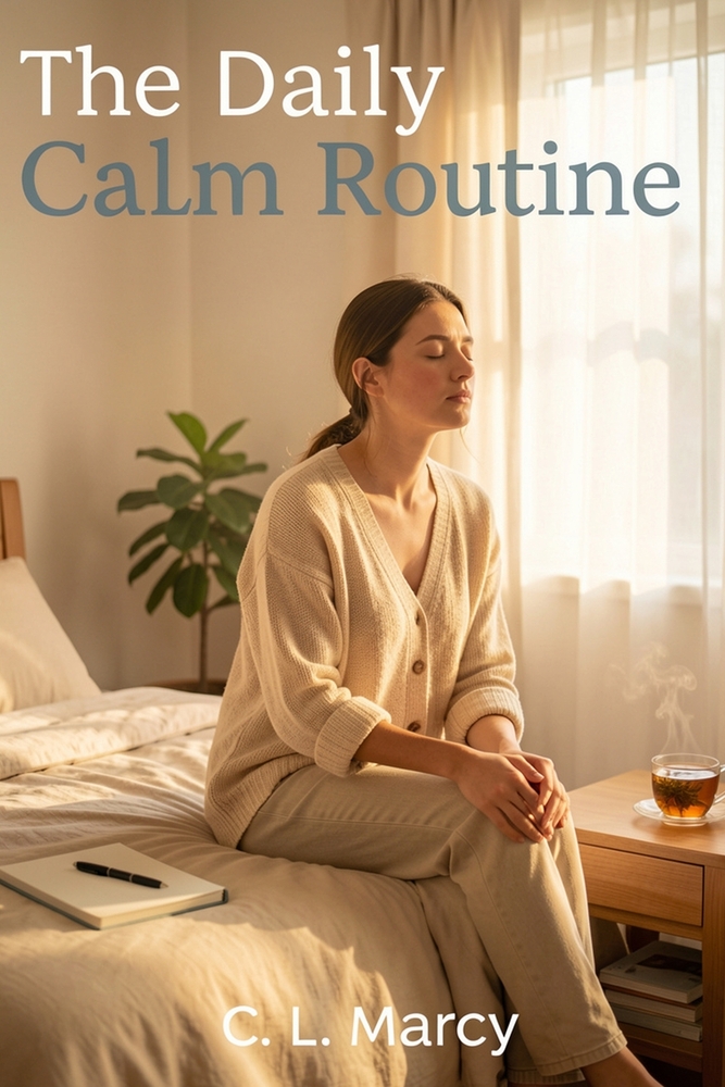 The Daily Calm Routine: Simple Habits to Reduce Anxiety and Overthinking Every Day cover