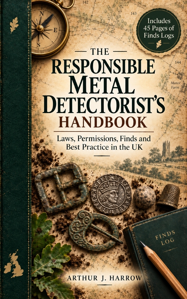 The Responsible Metal Detectorist's Handbook: Laws, Permissions, Finds and Best Practice in the UK cover