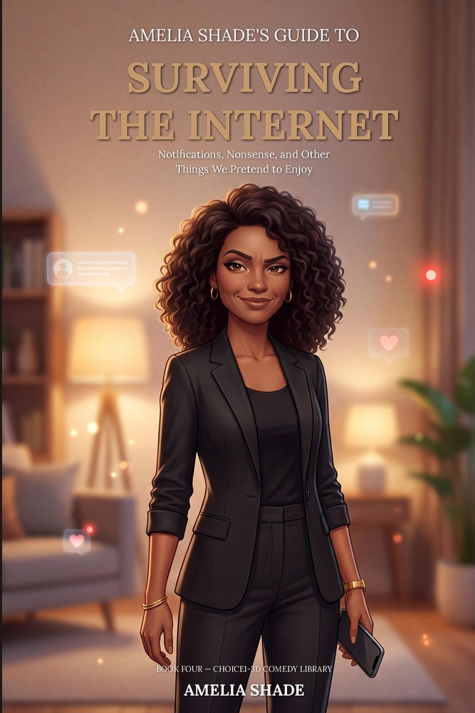 Amelia Shade's Guide to Surviving the Internet: Notifications, Nonsense, and Other Things We Pretend to Enjoy cover