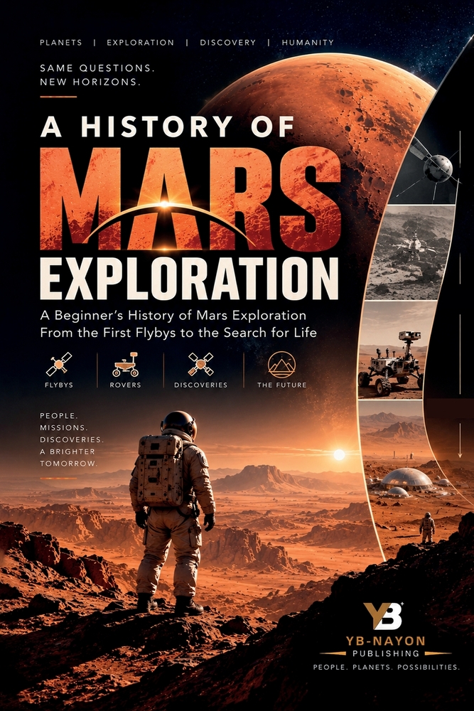 A History of Mars Exploration: A Beginner's History of Mars Exploration From the First Flybys to the Search for Life cover