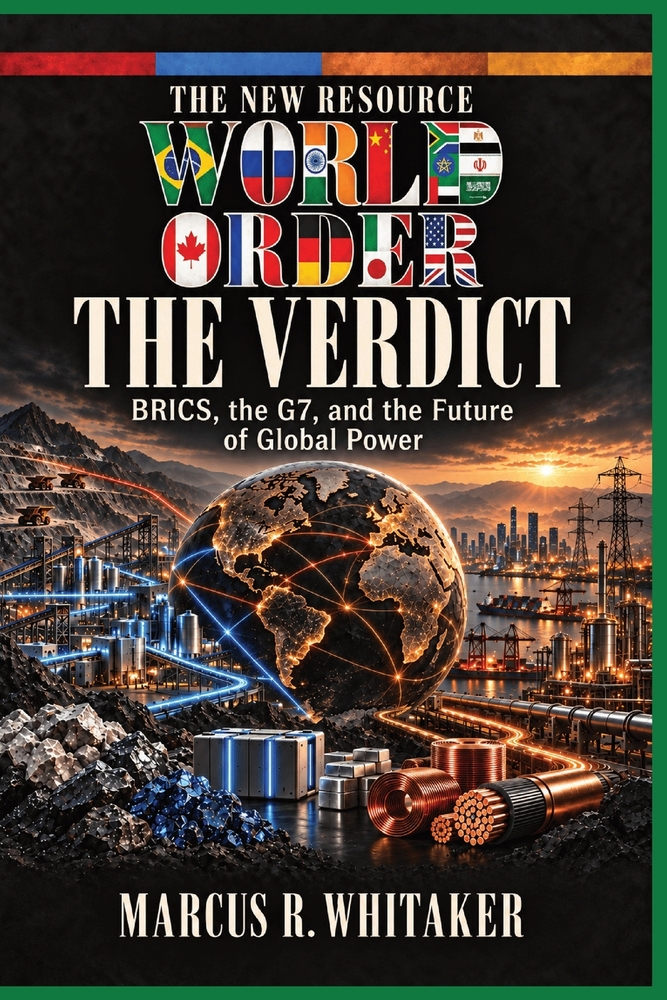 The New Resource World Order - The Verdict: BRICS, the G7, and the Future of Global Power cover