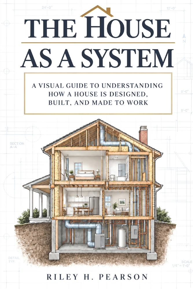 The House as a System: A visual guide to understanding how a house is designed, built, and made to work cover