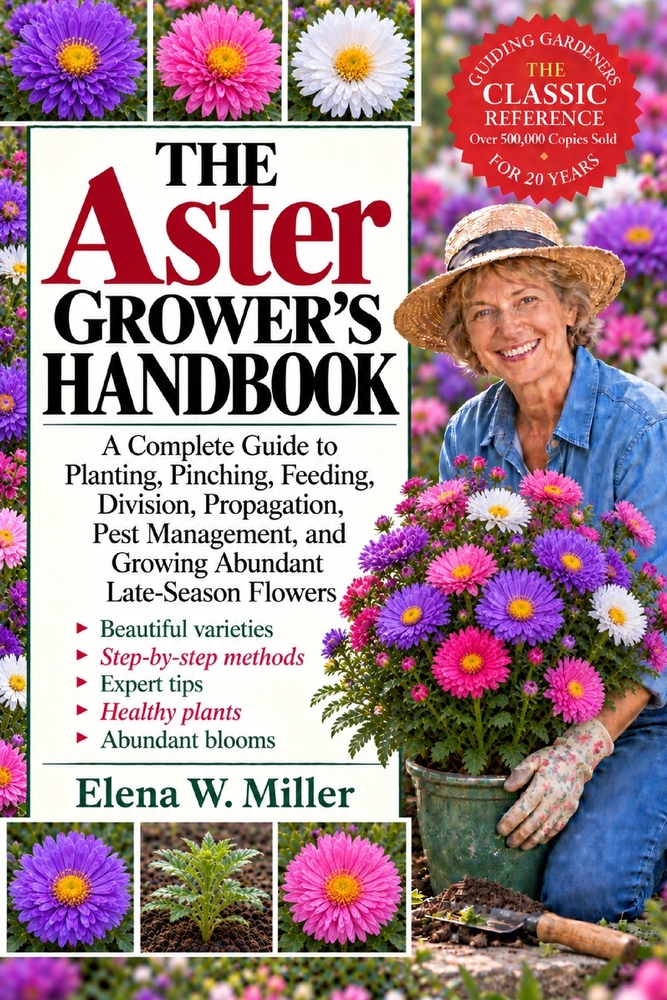 The Aster Grower's Handbook: A Complete Guide to Planting, Pinching, Feeding, Division, Propagation, Pest Management, and Growing Abundant Late-Season cover