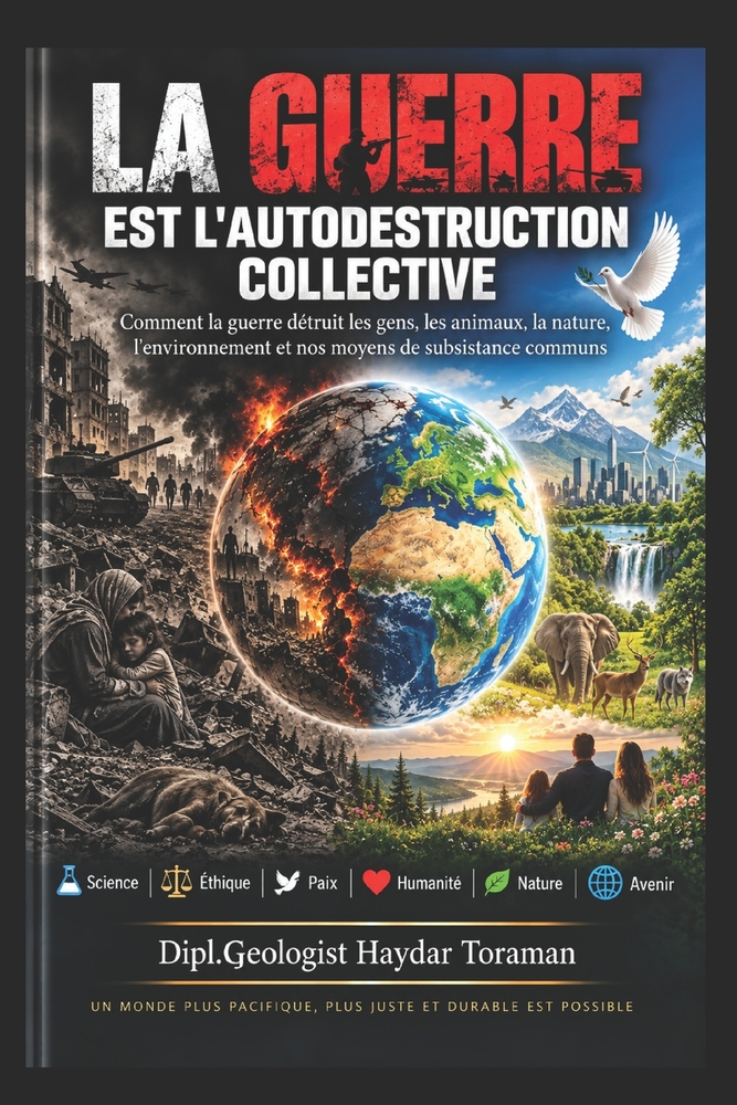 La Guerre Est l'Autodestruction Collective: Comment la guerre détruit les gens, les animaux, la nature, l'environnement et nos moyens de subsistance c cover