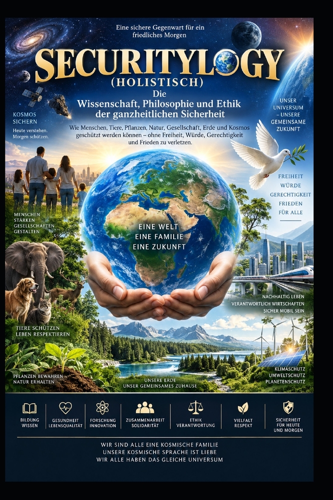 Securitylogy (Holistisch): Die Wissenschaft, Philosophie und Ethik der ganzheitlichen Sicherheit cover