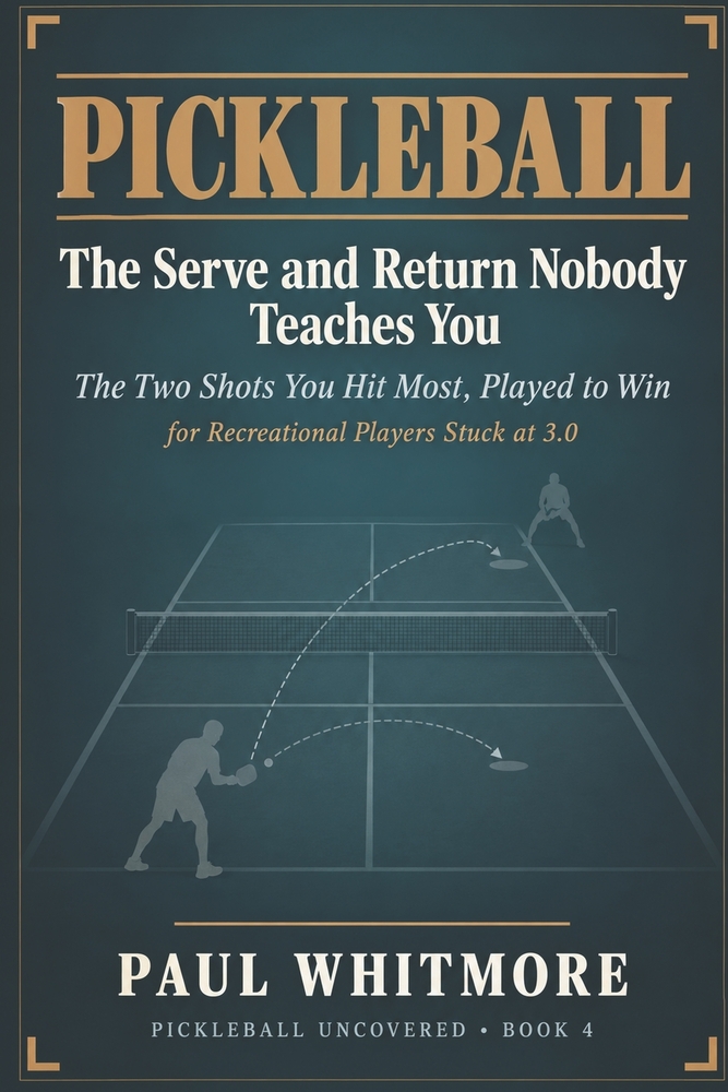 Pickleball: The Strategy Nobody Teaches You: Shot Selection, Court Position, and Reading Your Opponent - for Recreational Players Stuck at 3.0 cover