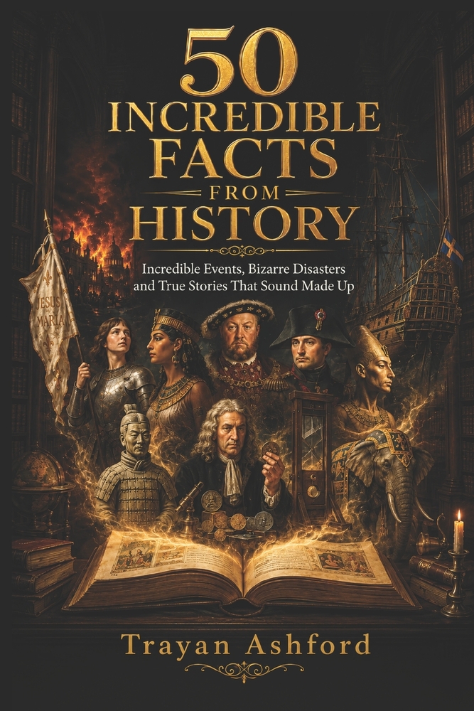 50 Incredible Facts from History: Incredible Events, Bizarre Disasters and True Stories That Sound Made Up cover
