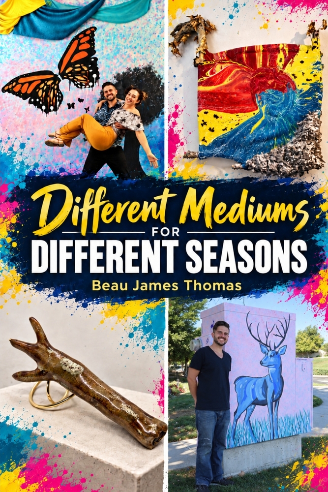 Different Mediums for Different Seasons: An Artist's Guide to Change, Cycles, and Creative Freedom cover