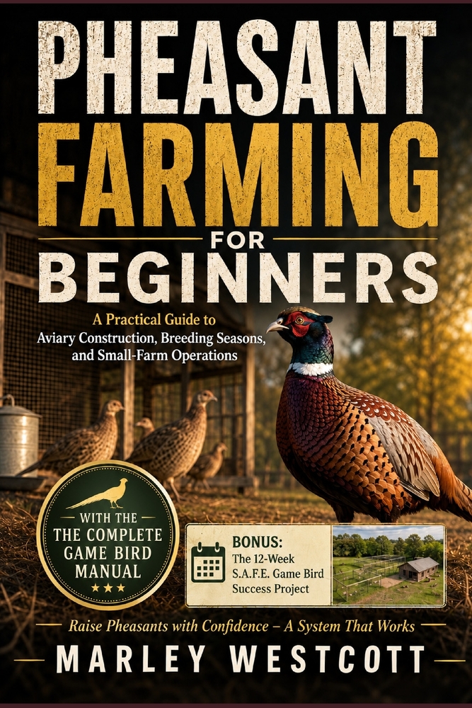 Pheasant Farming for Beginners: A Practical Guide to Aviary Construction, Breeding Seasons, and Small-Farm Operations cover
