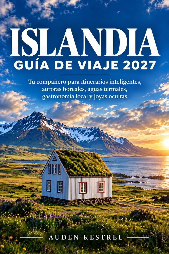 Islandia Guía de Viaje 2027: Tu compañero para itinerarios inteligentes, auroras boreales, aguas termales, gastronomía local y joyas ocultas cover