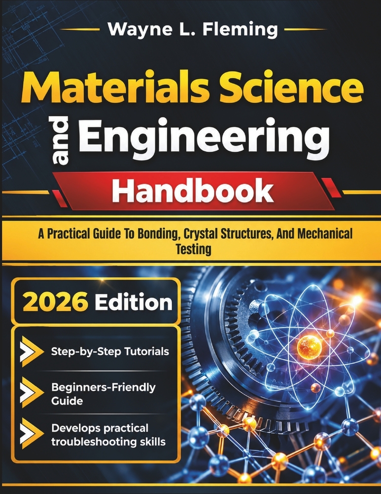 Materials Science and Engineering Handbook: A Practical Guide To Bonding, Crystal Structures, And Mechanical Testing cover