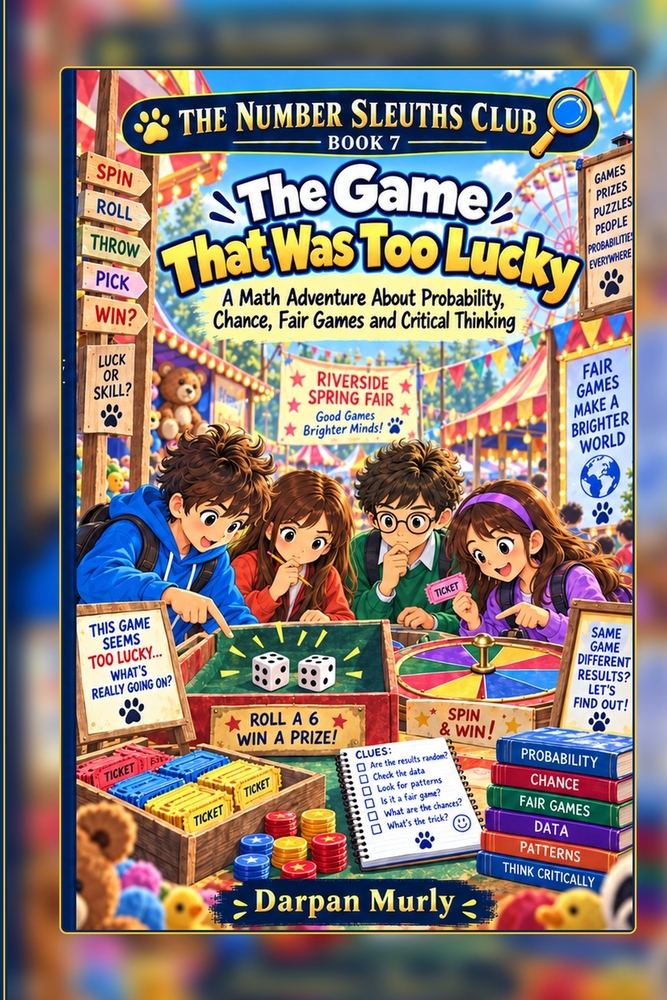 The Game That Was Too Lucky: A Math Adventure About Probability, Data and the Power of Critical Thinking cover