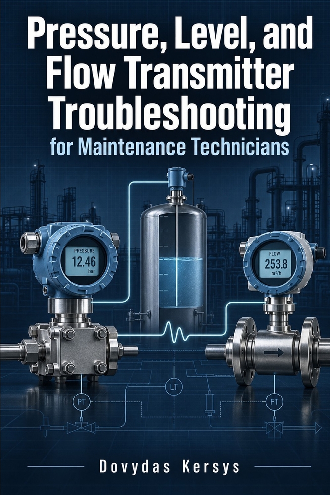 Pressure, Level, and Flow Transmitter Troubleshooting: for Maintenance Technicians cover