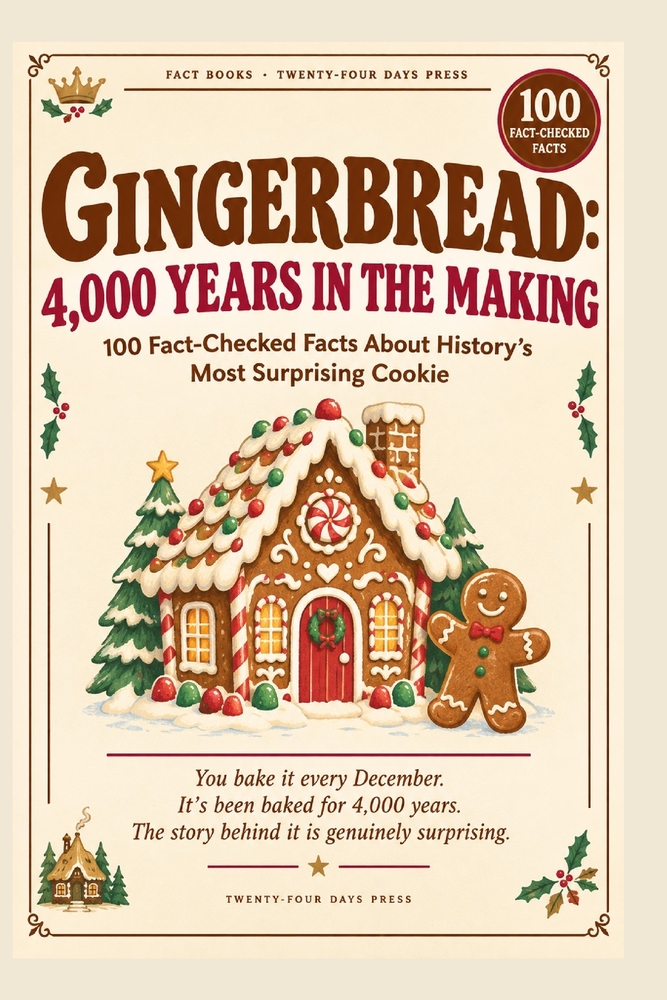 Gingerbread: 4,000 YEARS IN THE MAKING: 100 Fact-Checked Facts About History's Most Surprising Cookie cover