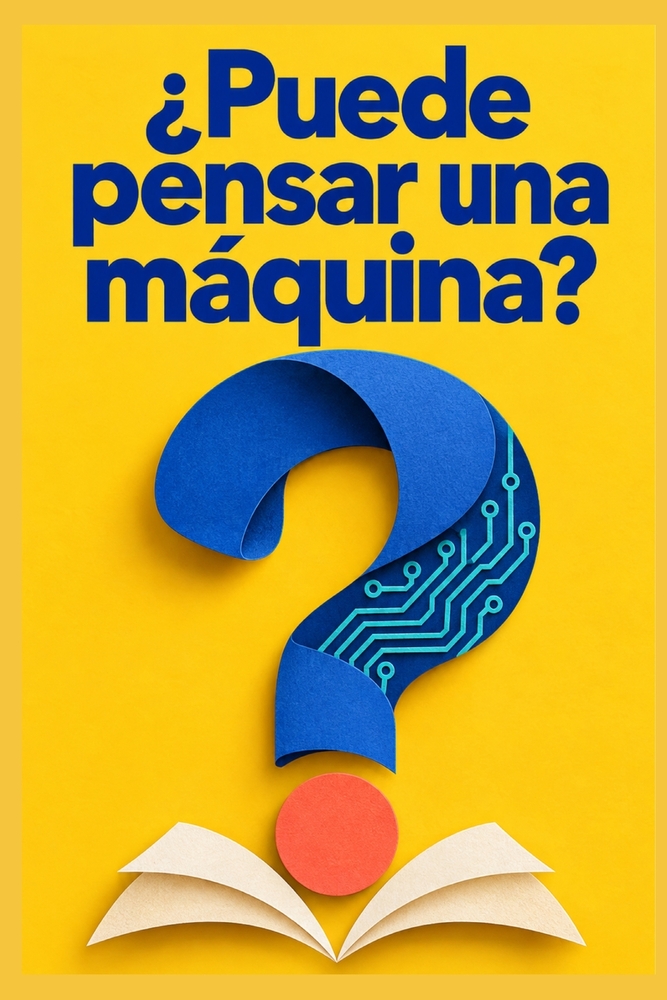 ¿Puede pensar una máquina?: Filosofía en Lectura Fácil para explorar la inteligencia artificial y pensar por ti mismo cover