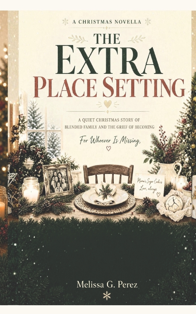 The Extra Place Setting: A Quiet Christmas Story of Blended Family and the Grief of Becoming cover