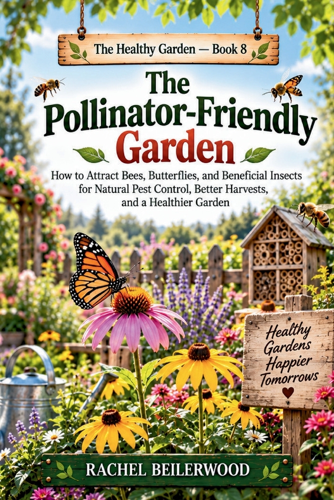 The Pollinator-Friendly Garden: How to Attract Bees, Butterflies, and Beneficial Insects for Natural Pest Control, Better Harvests, and a Healthier Ga cover