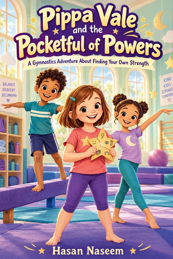 Pippa Vale and the Pocketful of Powers: A Gymnastics Adventure About Finding Your Own Strength cover