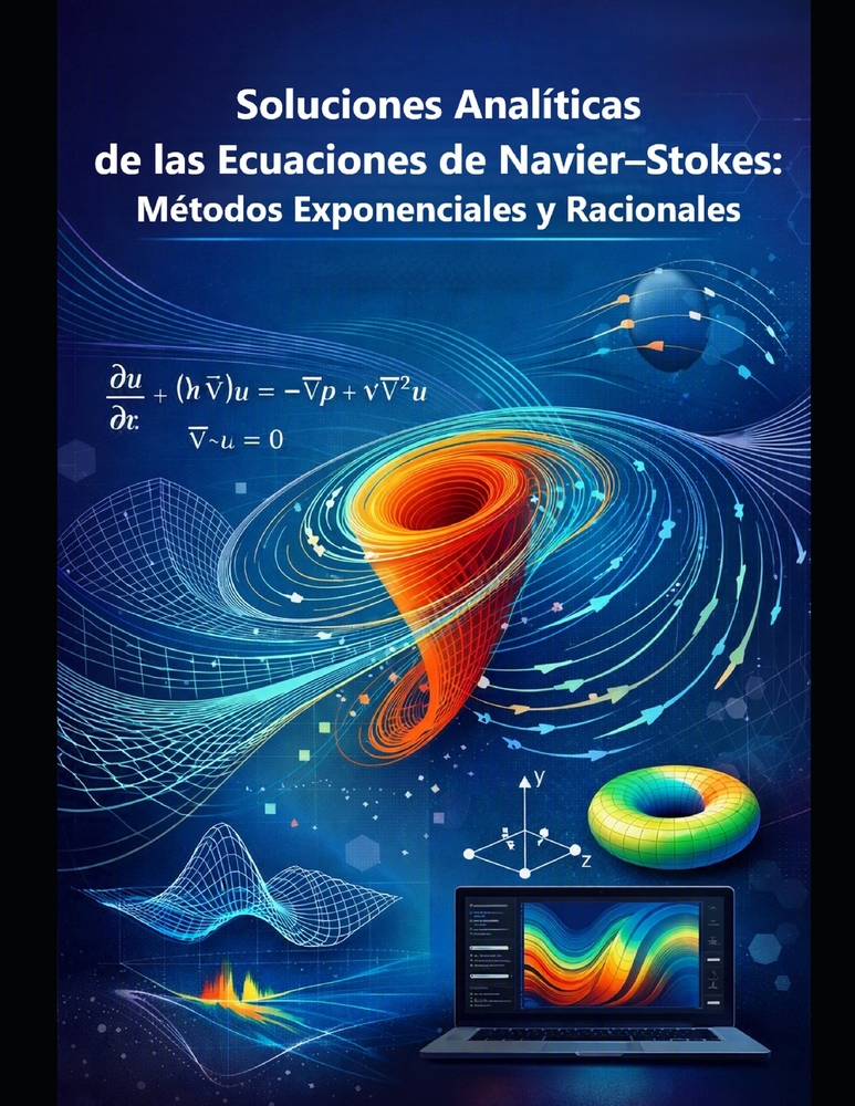Soluciones Analíticas de las Ecuaciones de Navier-Stokes: Métodos Exponenciales y Racionales cover