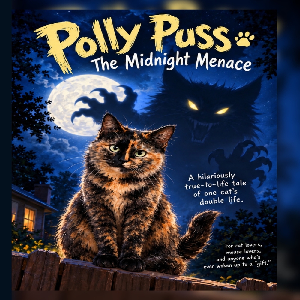 Polly Puss the Midnight Menace cover