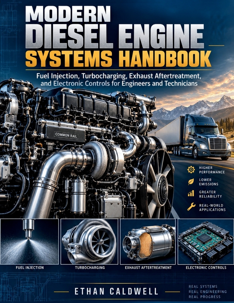 Modern Diesel Engine Systems Handbook: Fuel Injection, Turbocharging, Exhaust Aftertreatment, and Electronic Controls for Engineers and Technicians cover