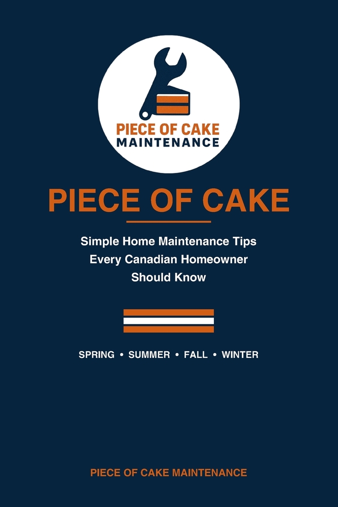 Piece of Cake Maintenance: Simple Home Maintenance Tips Every Canadian Homeowner Should Know cover