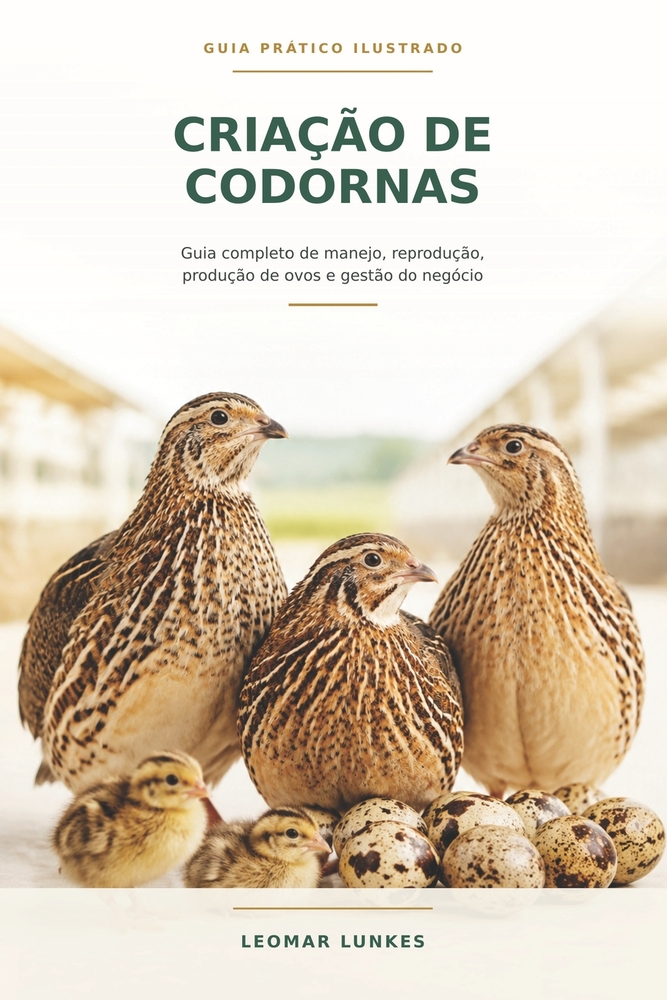 Criação de Codornas: Guia completo de manejo, reprodução, produção de ovos e gestão do negócio Selo/chamada de capa: Guia Prático Ilustrado cover