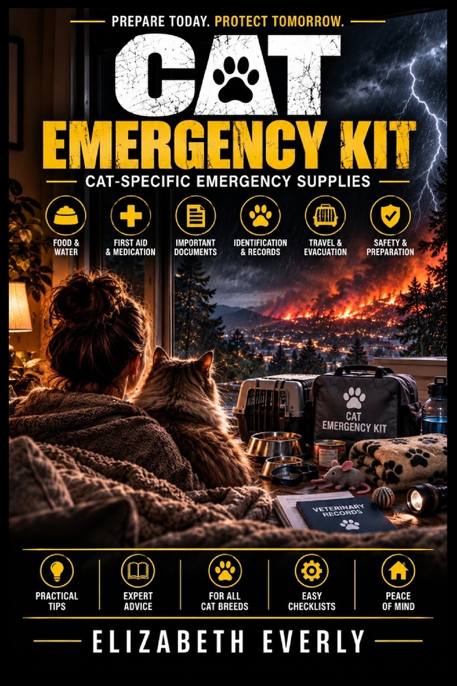 Cat Emergency Kit: cat-specific emergency supplies cover