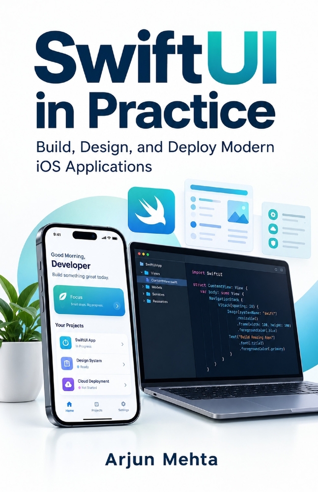 SwiftUI in Practice: Build, Design, and Deploy Modern iOS Applications cover