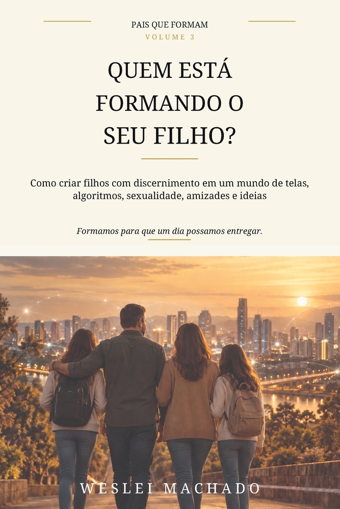 Quem Está Formando O Seu Filho?: Como criar filhos com discernimento em um mundo de telas, algoritmos, sexualidade, amizades e ideias cover