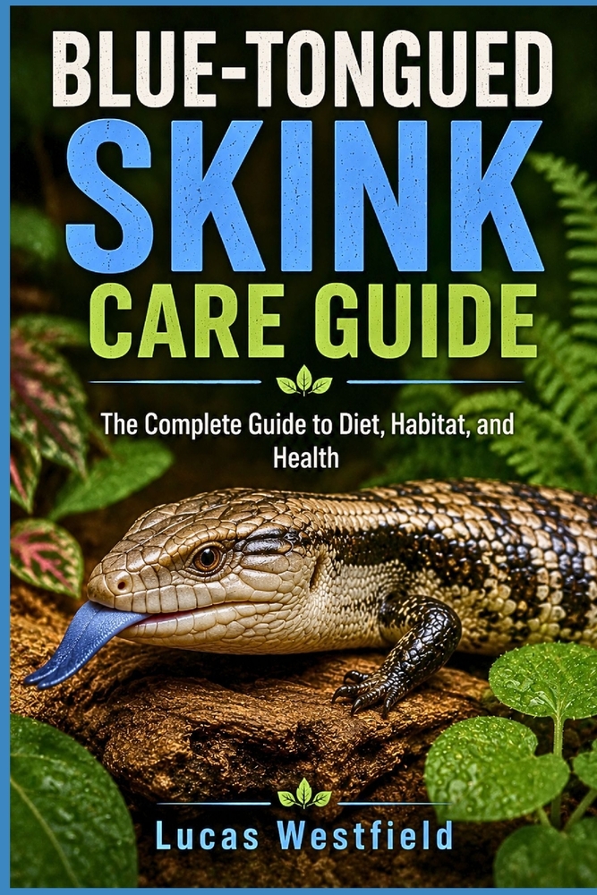 Blue-Tongued Skink Care Guide: The Complete Guide to Diet, Habitat, and Health cover