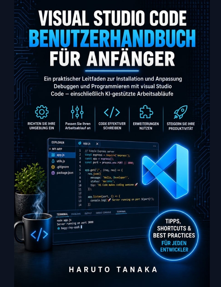 Visual Studio Code Benutzerhandbuch Für Anfänger: Ein praktischer Leitfaden zur Installation und Anpassung Debuggen und Programmieren mit Visual Studi cover