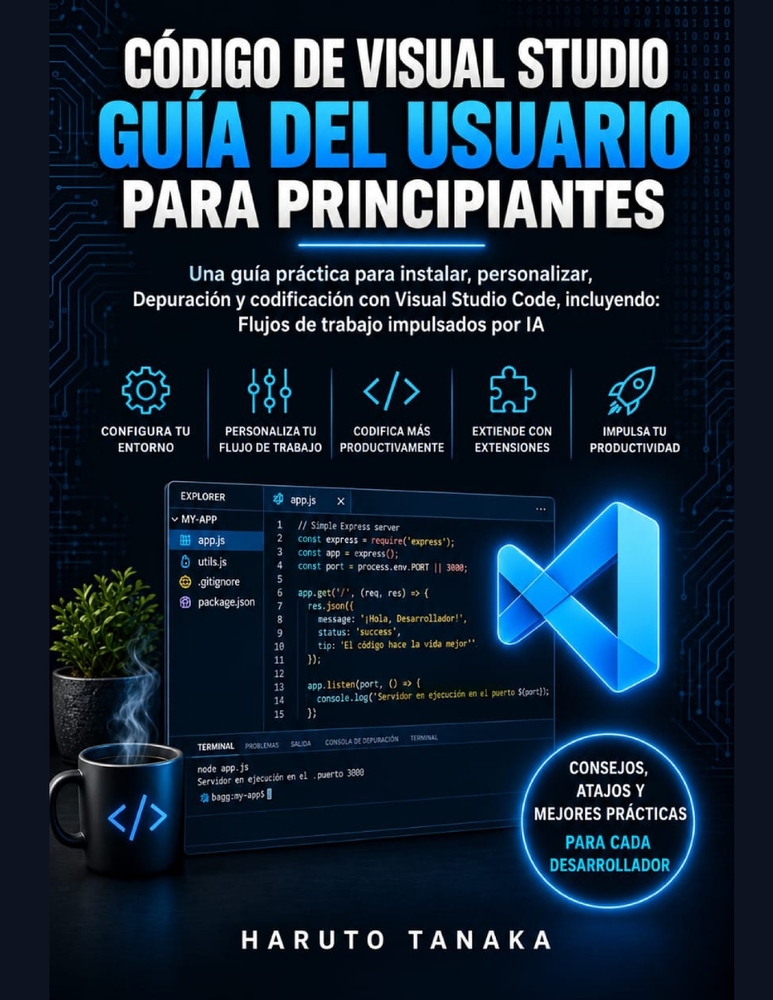 Código de Visual Studio Guía del Usuario Para Principiantes: Una guía práctica para instalar, personalizar, Depuración y codificación con Visual Studi cover