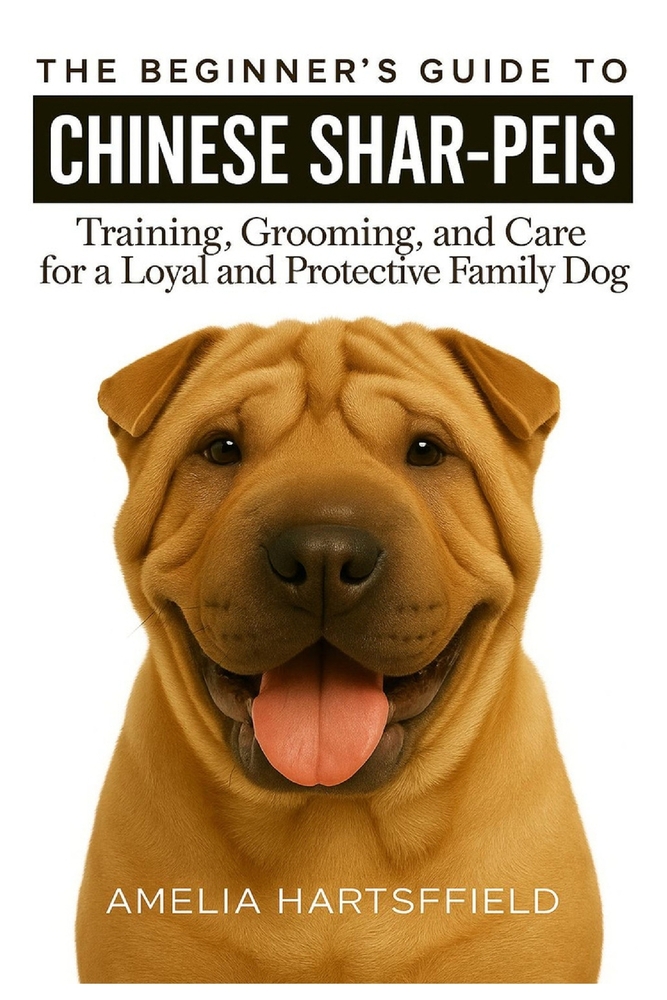 The Beginner's Guide to Chinese Shar-Peis: Training, Grooming, and Care for a Loyal and Protective Family Dog cover
