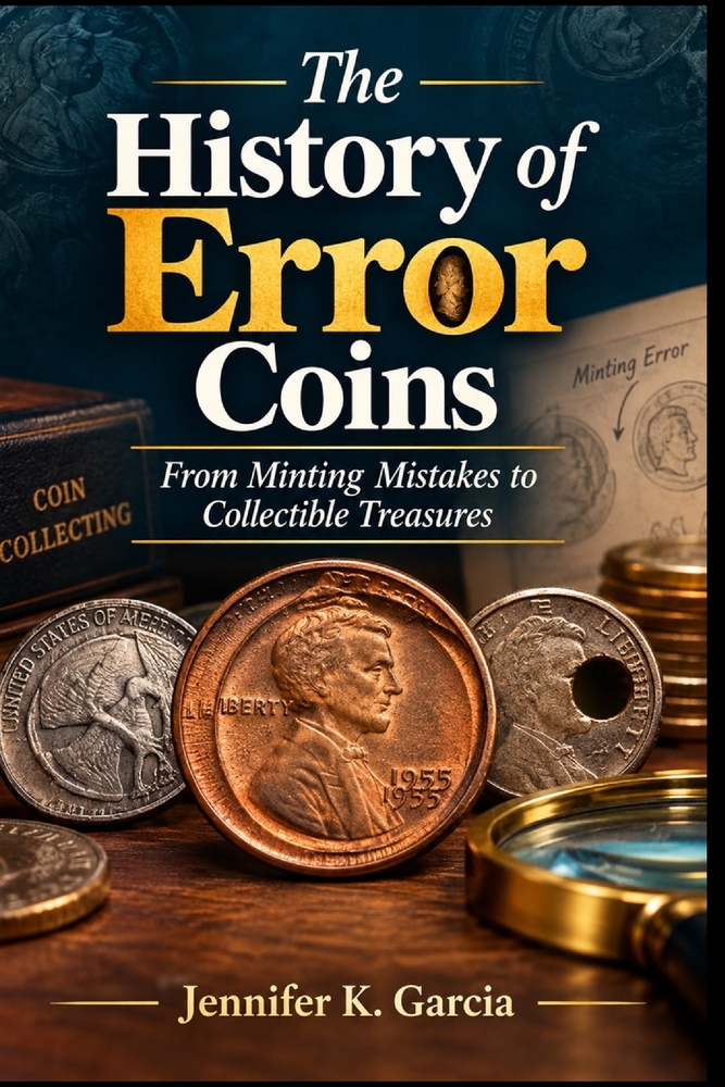 The History of Error Coins: From Minting Mistakes to Collectible Treasures cover