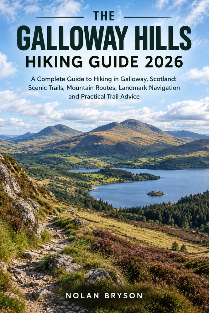The Galloway Hills Hiking Guide 2026: A Complete Guide to Hiking in Galloway, Scotland: Scenic Trails, Mountain Routes, Landmark Navigation and Practi cover