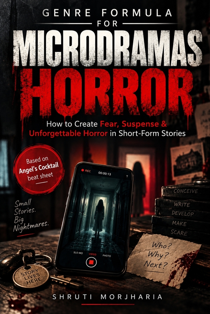 Genre Formula for Microdramas - HORROR: How to Create Fear, Suspense & Unforgettable Horror in Short-Form Stories cover