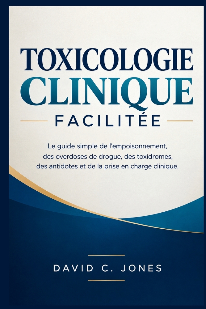 Toxicologie Clinique Facilitée: Le guide simple de l'empoisonnement, des overdoses de drogue, des toxidromes, des antidotes et de la prise en charge c cover