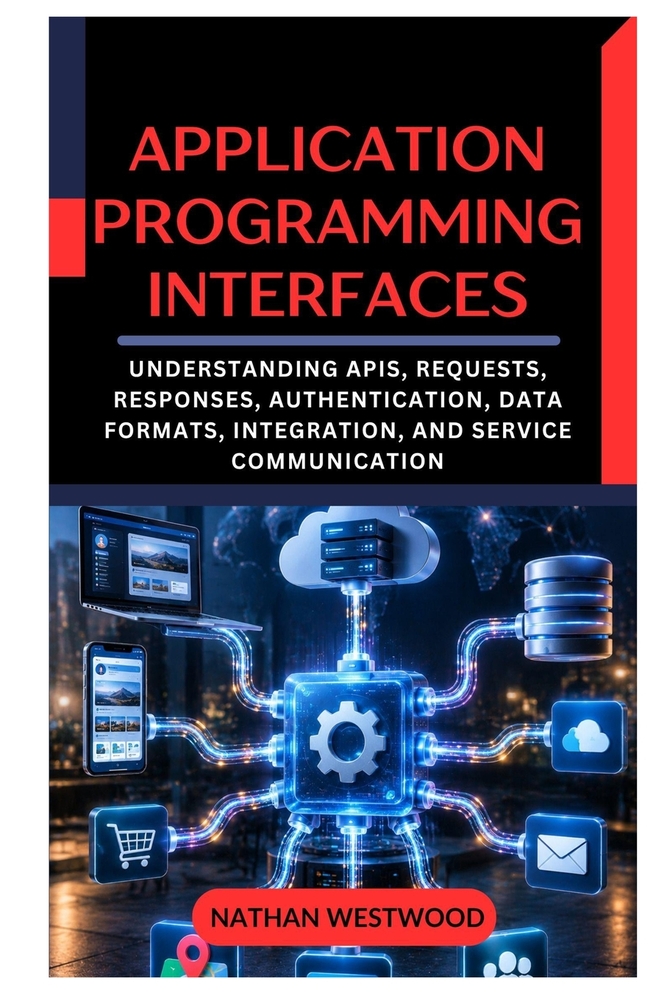 Application Programming Interfaces: Understanding APIs, Requests, Responses, Authentication, Data Formats, Integration, and Service Communication cover