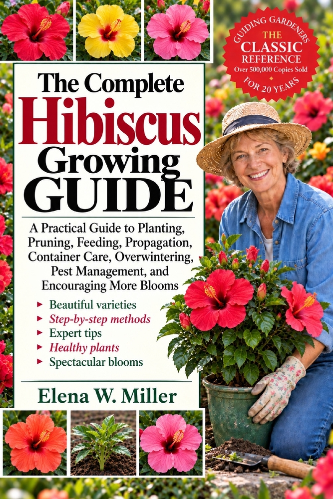 The Complete Hibiscus Growing Guide: A Practical Guide to Planting, Pruning, Feeding, Propagation, Container Care, Overwintering, Pest Management, and cover