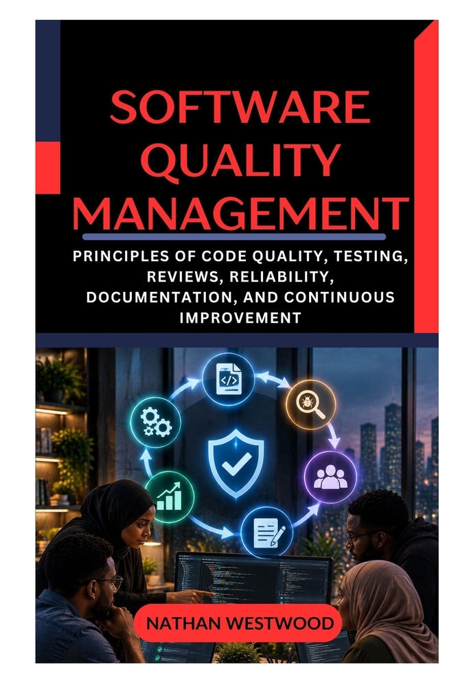Software Quality Management: Principles of Code Quality, Testing, Reviews, Reliability, Documentation, and Continuous Improvement cover