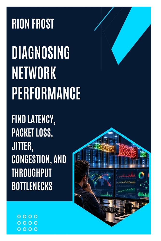 Diagnosing Network Performance: Find Latency, Packet Loss, Jitter, Congestion, and Throughput Bottlenecks cover